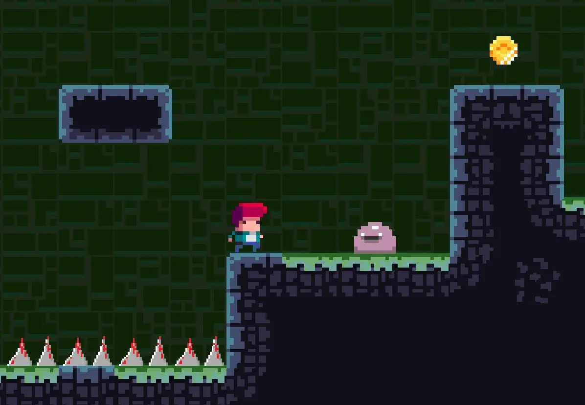 Screenshot of Jump Man