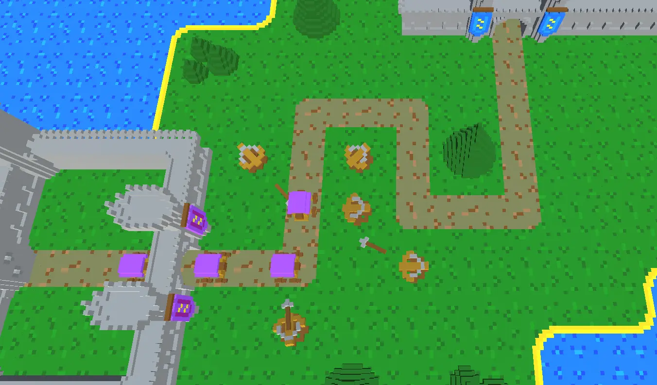 Screenshot of Tower Defense Game